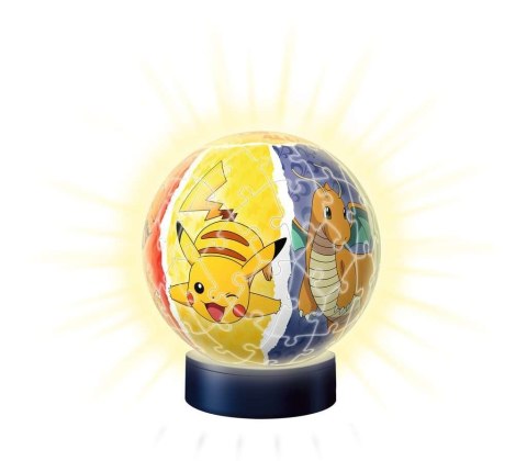 RAV puzzle 3D Kula ?wiecšca 72 Pokemon 11547 RAV puzzle 3D Kula ?wiecšca 72 Pokemon 11547