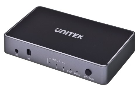 Unitek Przełącznik sygnału HDMI 1.4b 3 IN-1 OUT 4K Unitek Przełącznik sygnału HDMI 1.4b 3 IN-1 OUT 4K