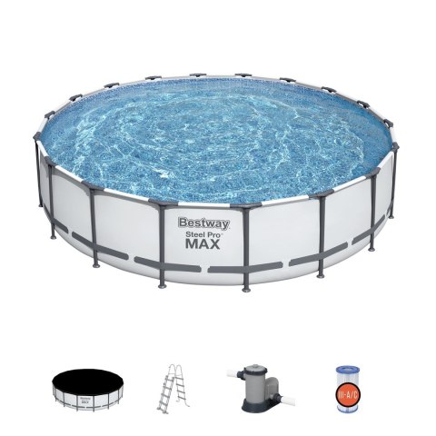 Bestway 56462 Basen stelażowy Steel Pro MAX 549x122 Bestway 56462 Basen stelażowy Steel Pro MAX 549x122