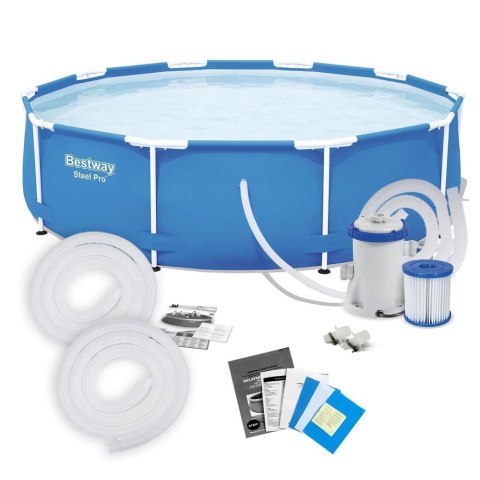 Bestway 56679 Basen stelażowy 8w1 305x76 Bestway 56679 Basen stelażowy 8w1 305x76