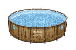 Bestway 56725 Basen stelażowy rattan 11w1 488x122