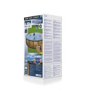 Bestway 56725 Basen stelażowy rattan 11w1 488x122