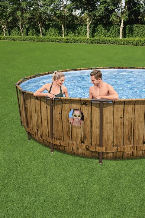 Bestway Basen Stelażowy Power Steel Swim Vista Series 5.49x1.22m 56977 Bestway Basen Stelażowy Power Steel Swim Vista Series 5.49x1.22m 56977