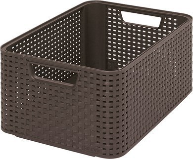 CURVER KOSZYK M 18L /CIEMNY BRĄZ