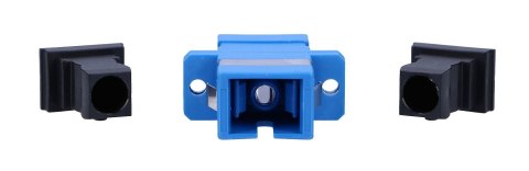 Extralink SC/UPC | Adapter | Jednomodowy, Simplex, niebieski Extralink SC/UPC | Adapter | Jednomodowy, Simplex, niebieski