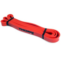 Guma do ćwiczeń lateksowa Thorn Fit Latex Superband 208x2,10x0,45 cm mini czerwona