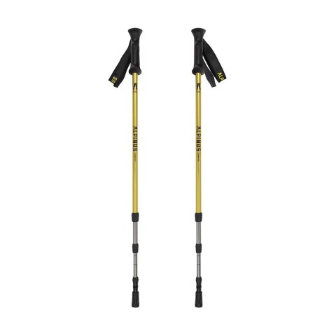 Kijki trekkingowe Alpinus Courmayeur żółte NX43600 Kijki trekkingowe Alpinus Courmayeur żółte NX43600