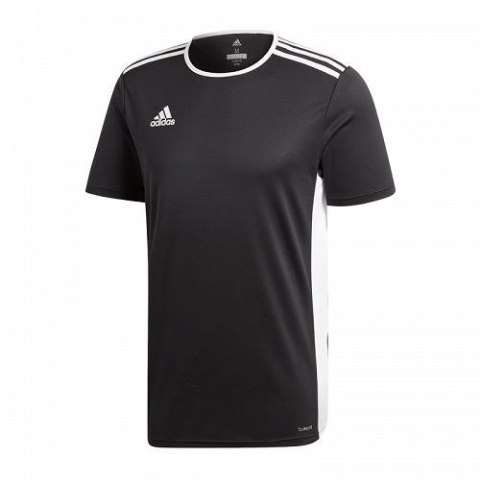 Koszulka męska adidas Entrada 18 Jersey czarna CF1035 Koszulka męska adidas Entrada 18 Jersey czarna CF1035