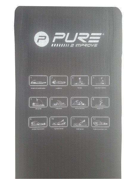 Mata fitness do ćwiczeń P2I NBR 183x58x1 cm Mata fitness do ćwiczeń P2I NBR 183x58x1 cm