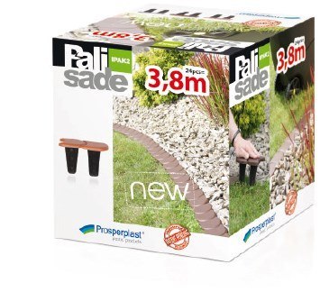 PALISADA OGRODOWA PŁASKA 2 KOLOR TERAKOTA 3,8m PALISADA OGRODOWA PŁASKA 2 KOLOR TERAKOTA 3,8m