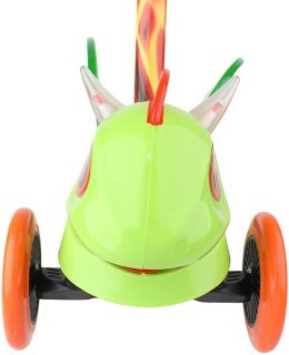 PROMO Hulajnoga trójkołowa 3D Smok / Dragon Scooter