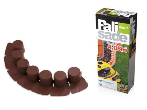 PROSPERPLAST PALISADA OGRODOWA 7 BRĄZ 4,05m