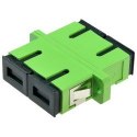 Adapter światłowodowy jednomodowy SM SC/APC duplex ALANTEC