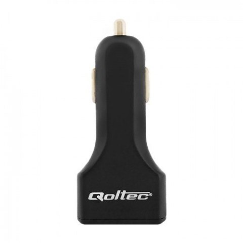 Qoltec Ładowarka samochodowa 12-24V | 24W | 5V | 4.8A | 3xUSB Qoltec Ładowarka samochodowa 12-24V | 24W | 5V | 4.8A | 3xUSB
