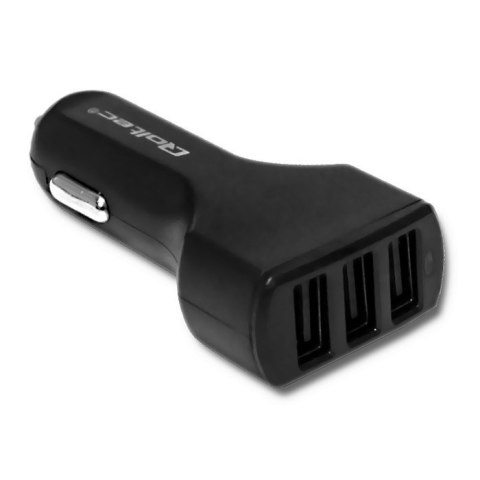 Qoltec Ładowarka samochodowa 12-24V | 24W | 5V | 4.8A | 3xUSB Qoltec Ładowarka samochodowa 12-24V | 24W | 5V | 4.8A | 3xUSB