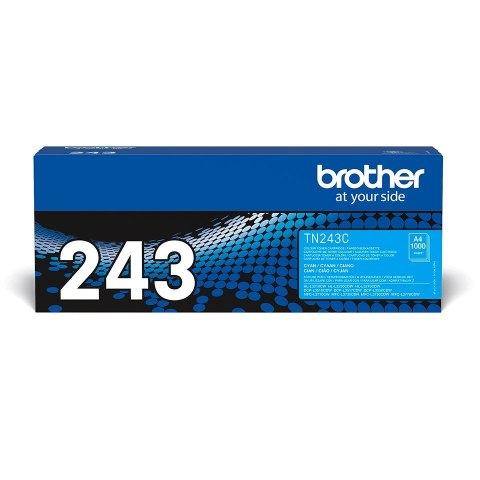 TN-243C TONER CYAN 1000 PAGES/F/ DCP-L3510CDW L3550CDW TN-243C TONER CYAN 1000 PAGES/F/ DCP-L3510CDW L3550CDW