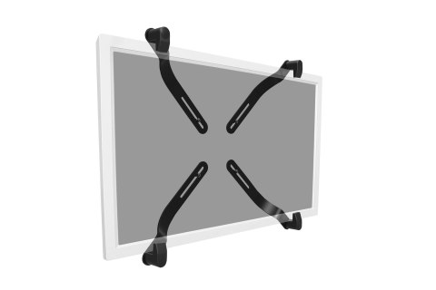Adapter do LCD bez otworów w standardzie VESAmax. 8kg Adapter do LCD bez otworów w standardzie VESAmax. 8kg
