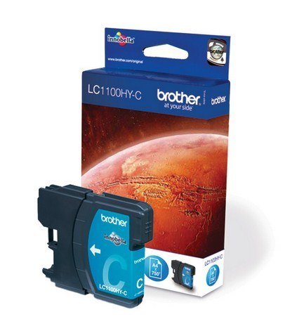 Brother LC-1100HYC nabój z tuszem 1 szt. Oryginalny Cyjan Brother LC-1100HYC nabój z tuszem 1 szt. Oryginalny Cyjan