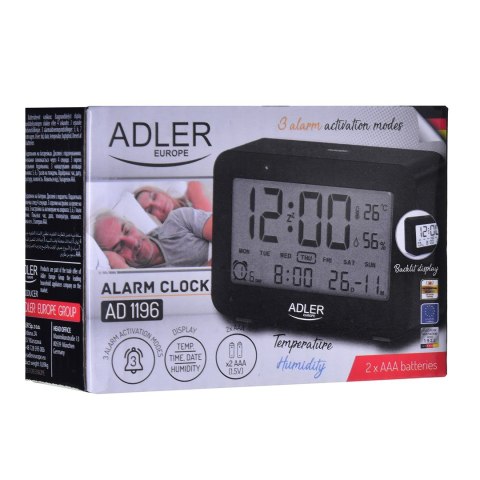 Budzik na baterie Adler Budzik na baterie Adler