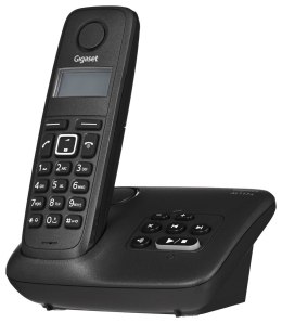 Gigaset Telefon bezprzewodowy AL117A Black
