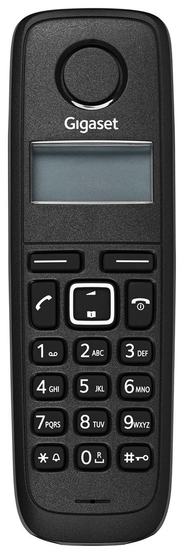 Gigaset Telefon bezprzewodowy AL117A Black Gigaset Telefon bezprzewodowy AL117A Black