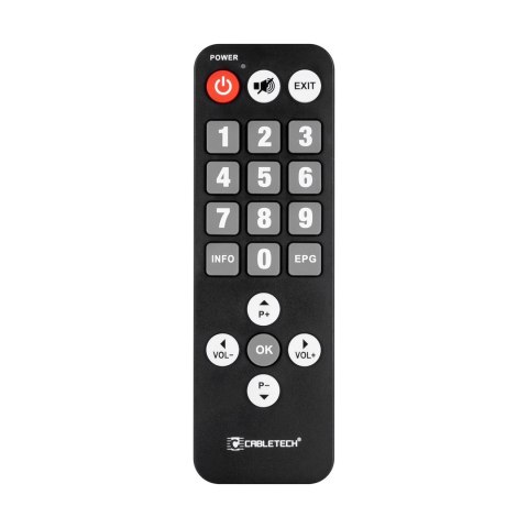 Pilot DVB-T dla seniora uniwersalny Pilot DVB-T dla seniora uniwersalny
