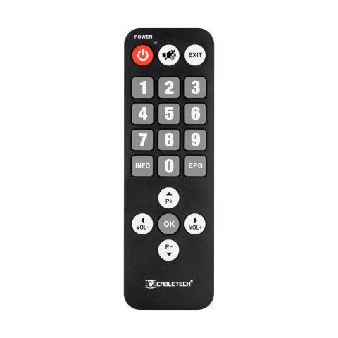 Pilot DVB-T dla seniora uniwersalny Pilot DVB-T dla seniora uniwersalny