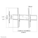 UCHWYT NA ŚCIANĘ DO TV BLACK 60-100" LFD-W2000 NEWSTAR