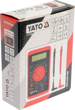 YATO MIERNIK CYFROWY UNIWERSALNY 73080