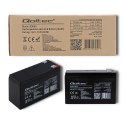 Akumulator żelowy AGM 12V 7Ah 105A (max) Qoltec