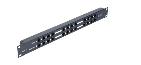 Extralink 12 Portowy | PoE Injector | 12x 100Mb/s RJ45, Obudowa Rack Extralink 12 Portowy | PoE Injector | 12x 100Mb/s RJ45, Obudowa Rack