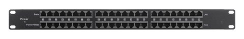 Extralink 24 Portowy | PoE Injector | 24x 100Mb/s RJ45, Obudowa Rack