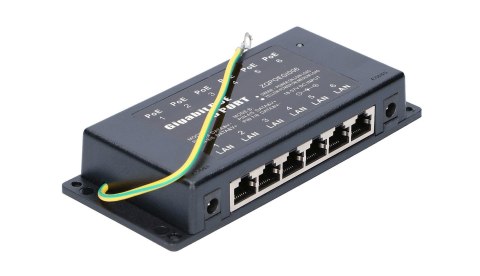 Extralink 6 Portowy | Gigabit PoE Injector | 6x 1000Mb/s RJ45 Extralink 6 Portowy | Gigabit PoE Injector | 6x 1000Mb/s RJ45