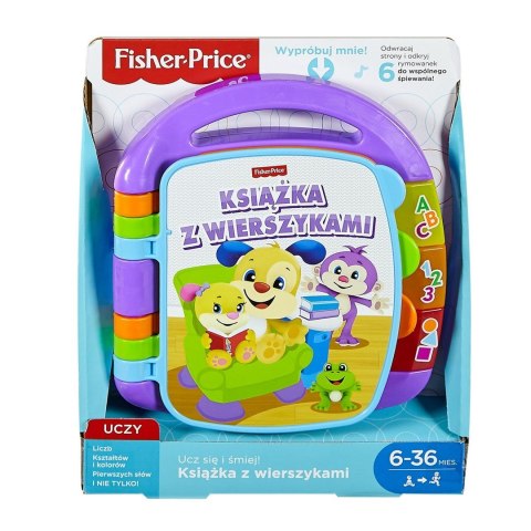 Fisher-Price Książeczka z wierszykami FRC70 p5 MATTEL Fisher-Price Książeczka z wierszykami FRC70 p5 MATTEL