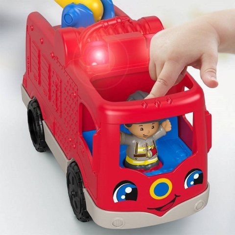 Fisher-Price Little People Wóz Strażacki Małego Odkrywcy GXR77 MATTEL Fisher-Price Little People Wóz Strażacki Małego Odkrywcy GXR77 MATTEL