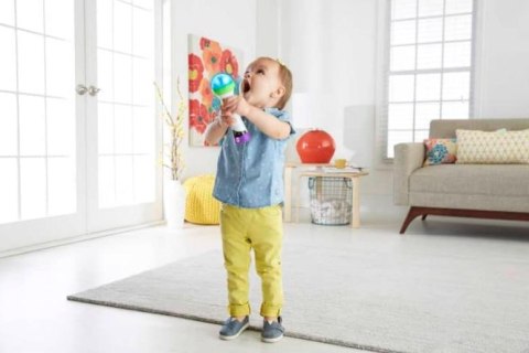 Fisher-Price Mikrofon Malucha - Śpiewaj i nagrywaj! FBP38 MATTEL Fisher-Price Mikrofon Malucha - Śpiewaj i nagrywaj! FBP38 MATTEL