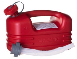 KANISTER PLASTIKOWY NA BENZYNĘ 5L