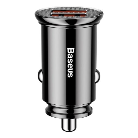ŁADOWARKA SAMOCHODOWA Baseus Circular CCALL-YD01 30W 5A 2x USB-A QC 3.0 ŁADOWARKA SAMOCHODOWA Baseus Circular CCALL-YD01 30W 5A 2x USB-A QC 3.0