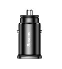 ŁADOWARKA SAMOCHODOWA Baseus Square CCALL-AS01 30W 5A 1x USB-A 1x USB-C QC 4.0+