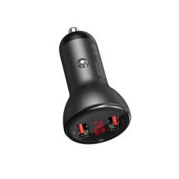 MOBILE CHARGER CAR 24W 4.8A/GREY CCBX-0G BASEUS
