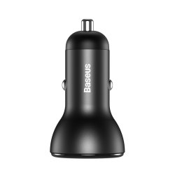 MOBILE CHARGER CAR 24W 4.8A/GREY CCBX-0G BASEUS