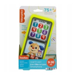 PROMO Fisher-Price Smartfonik 2w1 Przesuwaj i ucz się telefon HNL43 MATTEL