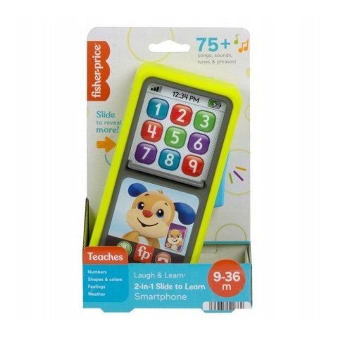 PROMO Fisher-Price Smartfonik 2w1 Przesuwaj i ucz się telefon HNL43 MATTEL PROMO Fisher-Price Smartfonik 2w1 Przesuwaj i ucz się telefon HNL43 MATTEL