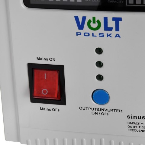PRZETWORNICA VOLT POLSKA SINUSPRO-1000E 12V 700/1000W PRZETWORNICA VOLT POLSKA SINUSPRO-1000E 12V 700/1000W