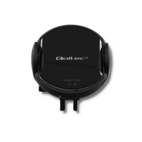 Qoltec Samochodowa ładowarka indukcyjna PRO z uchwytem iR 15W | QC 3.0 |USB typ C Qoltec Samochodowa ładowarka indukcyjna PRO z uchwytem iR 15W | QC 3.0 |USB typ C