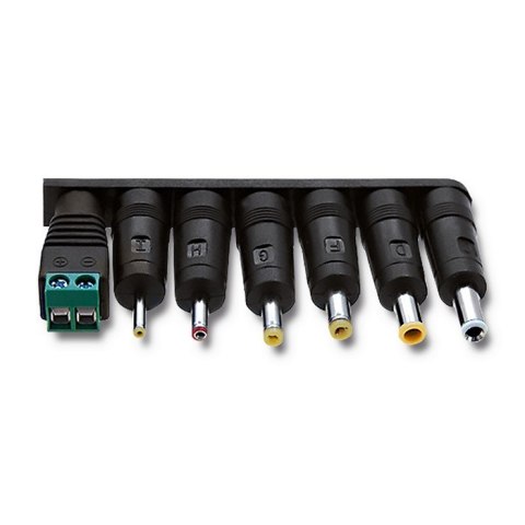 Qoltec Uniwersalny zasilacz sieciowy 30W | 12V | 2.5A | 7 wtyczek Qoltec Uniwersalny zasilacz sieciowy 30W | 12V | 2.5A | 7 wtyczek