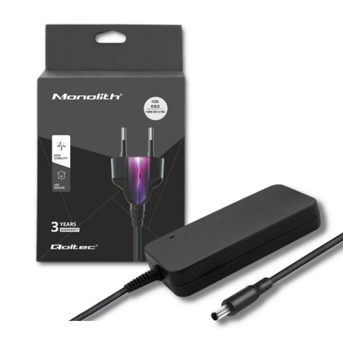Qoltec Zasilacz do Asus 135W | 20V | 6.75A | 5.5*2.5 | +kabel zasilający Qoltec Zasilacz do Asus 135W | 20V | 6.75A | 5.5*2.5 | +kabel zasilający