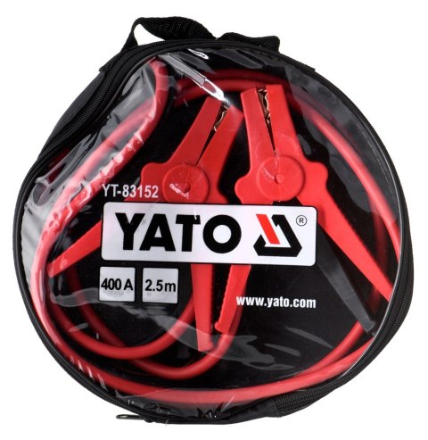 YATO KABLE ROZRUCHOWE 400A 83152 YATO KABLE ROZRUCHOWE 400A 83152