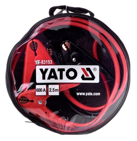 YATO KABLE ROZRUCHOWE 600A 83153 YATO KABLE ROZRUCHOWE 600A 83153