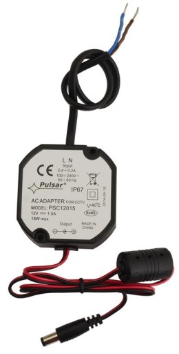 ZASILACZ IMPULSOWY HERMETYCZNY Pulsar PSC12015 12V/1,5A